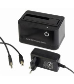 Gembird USB dokovací stanice pro 2,5" a 3,5" pevné disky SATA