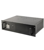 GEMBIRD UPS-RACK-1500 UPS Rack 19inch 3.4U 1500VA 4xIEC 230V OUT IEC14 IN RJ11 USB LCD