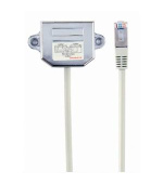 GEMBIRD NCA-SP-02 – Rozbočovač LAN portu FTP, 2× RJ45