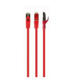GEMBIRD S/FTP Cat. 6A LSZH patch cord červený 3m