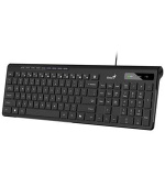 Genius Slimstar 230 II, Klávesnice, drátová, USB, CZ+SK layout, Copilot klávesa, černá