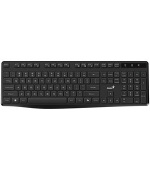 Genius KB-7200 Klávesnice, bezdrátová, 2,4GHz, mini USB přijímač, CZ+SK layout, Copilot klávesa, černá