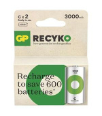 GP C ReCyko 3 000 mAh, nabíjecí (HR14), 2 ks PP