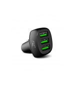 Green Cell PowerRide 54W 3xUSB 18W nabíječka do auta s technologií rychlého nabíjení Ultra Charge