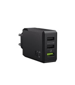 Green Cell GC ChargeSource 3 3xUSB 30W with fast charging technology Ultra Charge and Smart Charge