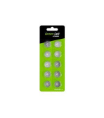 Green Cell Blister 10x Lithium Battery CR2032 3V 220mAh Button