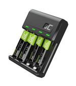 Green Cell GC VitalCharger set a dobíjecí baterie NiMH 2x AA 2000mAh 2x AAA 800mAh
