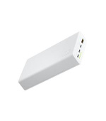 Green Cell GC PowerPlay 20S White Power Bank 20000mAh 22.5W PD USB C with Fast Charging Portable Phone Charger for iPhone 15 14