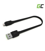 Green Cell Kabel Lightning 25cm Matný s rychlým nabíjením pro Apple iPhone