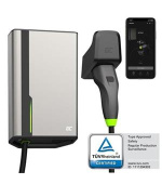 Green Cell GC HabuDen Wallbox 22kW 32A 5m kabel typu 2 Smart EV nabíjecí stanice s aplikací GC Bluetooth WiFi