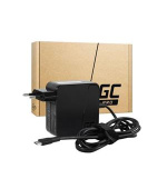 Green Cell napájecí zdroj PRO USB-C 65W nabíječka pro notebooky, tablety, telefony