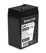 Green Cell CUBE AGM IP54 6V 5Ah VRLA Battery Gel deep cycle toys for kids alarm systems