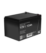 Green Cell AGM VRLA 12V 12Ah maintenance-free battery for the alarm system, cash register, toys