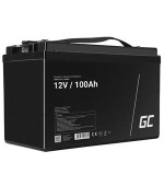Green Cell AGM 12V 100Ah VRLA baterie Gel s hlubokým cyklem elektrické křeslo fotovoltaická baterie