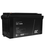 Green Cell AGM VRLA 12V 120Ah maintenance-free battery for camper, photovoltaics, solar panels, boats