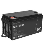 Green Cell AGM 12V 65Ah VRLA baterie Gel s hlubokým cyklem skútr sekačka loď člun sekačka traktor rybářský člun