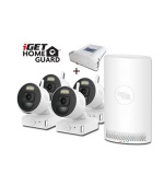 iGET HOMEGUARD HGNVK88004P + náhradní baterie ZDARMA, Homeguard NVR 8CH + 4x kamera BUNDLE
