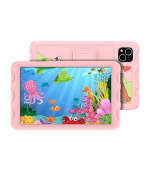 iGET SMART W8 Kids Pink - 8" IPS/1280x800/Octa Core/4GB+64GB/WiFi/BT/4000mAh/Android 14/pouzdro/růžová