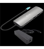 I-tec USB-C Metal Nano 2x HDMI Docking Station, PD 100W + Charger 100W (bundle)