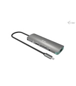 i-tec USB-C Metal Nano Docking Station 4K HDMI LAN with Power Delivery 100W + i-tec Universal Charger 100W
