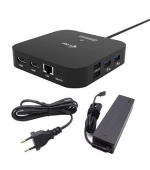 i-tec USB-C Dual HDMI Docking Station with Power Delivery 100W + i-tec Universal Charger 100W