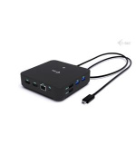 i-tec USB-C DP Dual HDMI Docking Station, Power Delivery 100W