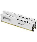 KINGSTON 32GB 6400MT/s DDR5 CL32 DIMM (Kit of 2) FURY Beast White RGB EXPO