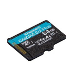 KINGSTON 1TB microSDXC Canvas Go Plus Gen4 200MB/s A2 U3 V30 Card bez adaptéru