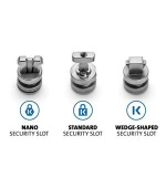 Kensington ClickSafe 3 v 1 kotevní sada pro T-Bar, Wedge, Nano Slots