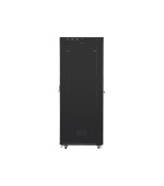 LANBERG Volně stojící skříň 19" 47U/800x1000 (v rozloženém stavu) síťované dveře LCD černá (RAL9004)