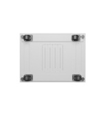 LANBERG Volně stojící skříň 19" 42U/600x800 LCD skleněné dveře šedá