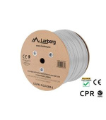 LANBERG LAN KABEL CAT.6A UFTP 305M SOLID CU LSZH GREY CPR + FLUKE PASSED