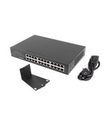 LANBERG SWITCH  RSGE-24 24X 1GB UNMANAGED GIGABIT ETHERNET RACK 19"