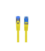 LANBERG PATCHCORD CAT.6A S/FTP LSZH CCA 1M ŽLUTÝ FLUKE PASS