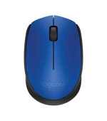 Logitech myš Wireless Mouse M171, optická, 2 tlačítka, modrá, 1000dpi