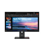 Lenovo LCD T27QD-40 27" IPS/2560x1440/6ms/350 cd/m2/1500:1/Repro/HDMI/2xDP/3xUSB-C/3xUSB/RJ45/Pivot/Tilt/VESA/černá