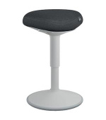 Leitz Ergo ergonomická balanční židle pro sezení, světle šedá