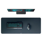 LEITZ podložka na stůl XL 100x40cm sametově šedá