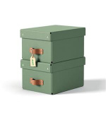 LEITZ úložný box, karton, velikost S, 2 ks zelený