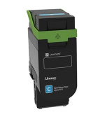 Lexmark toner 75M20C0 / Cyan / 2 000 stran