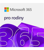 Microsoft 365 pro rodiny Slovak - předplatné na 1 rok - krabice