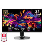 MSI Gaming monitor MAG 321UP QD-OLED, 31,5" QD-OLED/3840x2160 (UHD)/165Hz/0,03ms/2xHDMI/DP/USB-C/výškově nastavitelný,pivot/černá