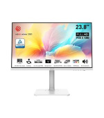 MSI monitor Modern MD2412PW, 23,8" IPS/1920 x 1080 (FHD)/100Hz/ HDMI/USB C/Pivot/Výškově nast./Bílá