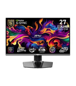 MSI MPG 272URX QD-OLED,26,5" QD-OLED/4K 3840x2160/ 240Hz/0,03ms/2x HDMI/DP/USB-A,B,C/Výškově nastavitelný/Pivot/černá