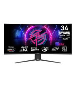 MSI Gaming monitor MPG 346CQRF X24, 34" Rapid VA zakřivený/3440x1440 (UWQHD)/240Hz/0,5ms/2xHDMI/DP/USB-A,B,C/Výšk.nastav
