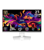 MSI MAG 272QPW QD-OLED X28 gaming monitor 26,5" QD-OLED/2560x1440 (WQHD)/280Hz/0,03ms/2xHDMI/DP/USB-C/Výšk.nast./Pivot/Bílá