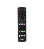 Nedis TVRC2340BK - Univerzální dálkový ovladač | Předem naprogramovaný | Ovládání 4 Zařízení