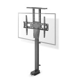 Nedis TVSM5840BK - Podlahový motorizovaný TV Stojan| 37-80 " | Max. 60 kg | Rozsah zdvihu: 68 - 158 cm | Černá