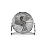 Nedis FNFL10CCR40 - Stojanový Ventilátor | 400 mm | 3-Rychlostní | Naklápěcí | Kov