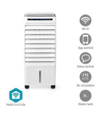 Nedis COOL116CWTW - Mobilní Ochlazovač Vzduchu |  3-Rychlostní | 2215 m3/h| Rotace| Ionizační funkce